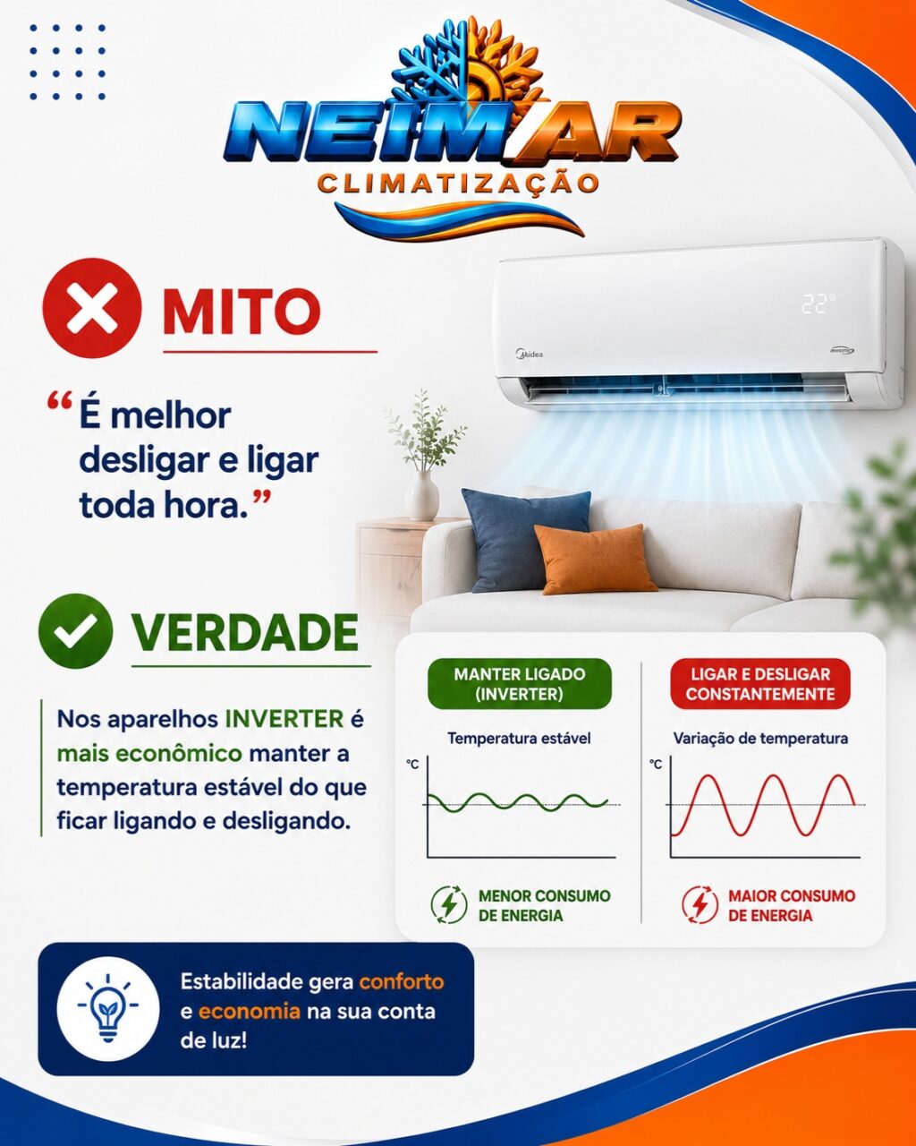 Instagram post from neimar.climatizacao. This post is in position 2.