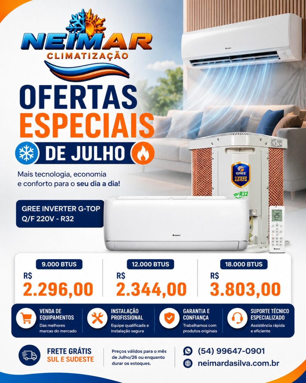 Instagram post from neimar.climatizacao. This post is in position 8.